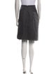 Aviu Merino Wool Knee-Length Skirt