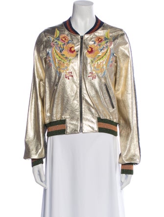 Aviu Printed Bomber Jacket