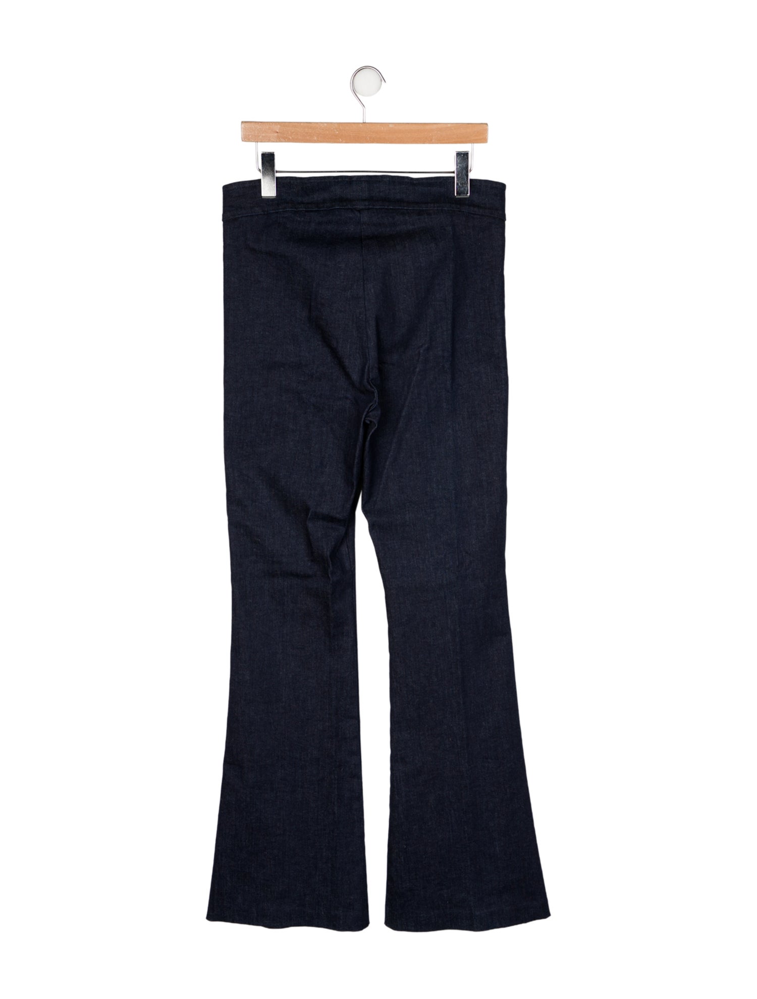 Avenue Montaigne Mid-Rise Wide Leg Jeans