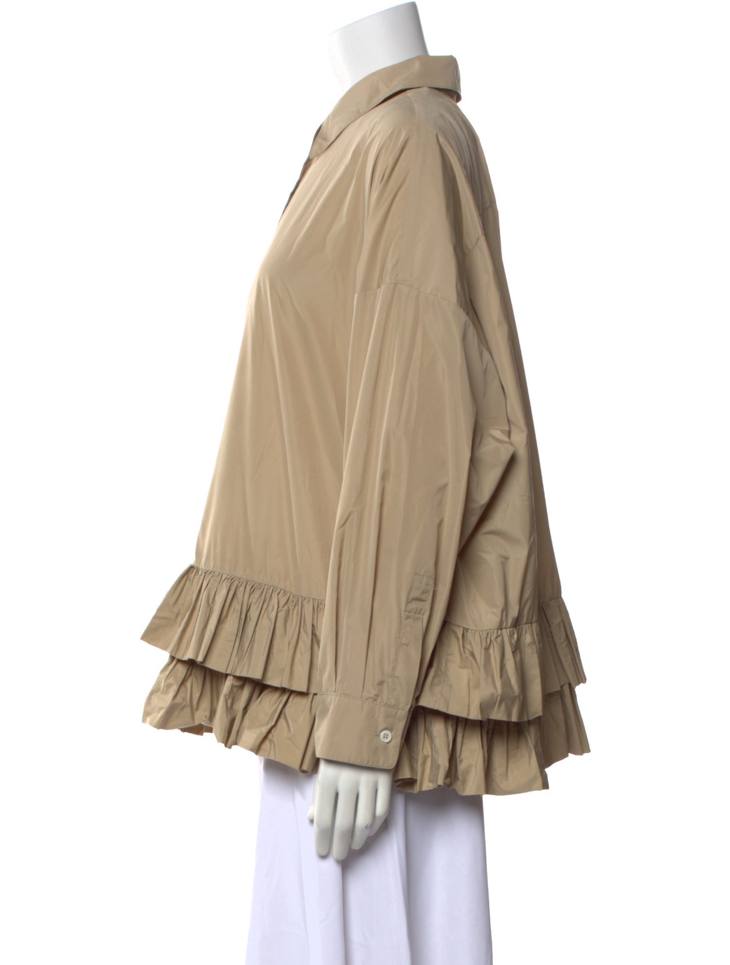 AVN Long Sleeve Button-Up Top