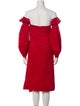 Àcheval Pampa Off-The-Shoulder Knee-Length Dress