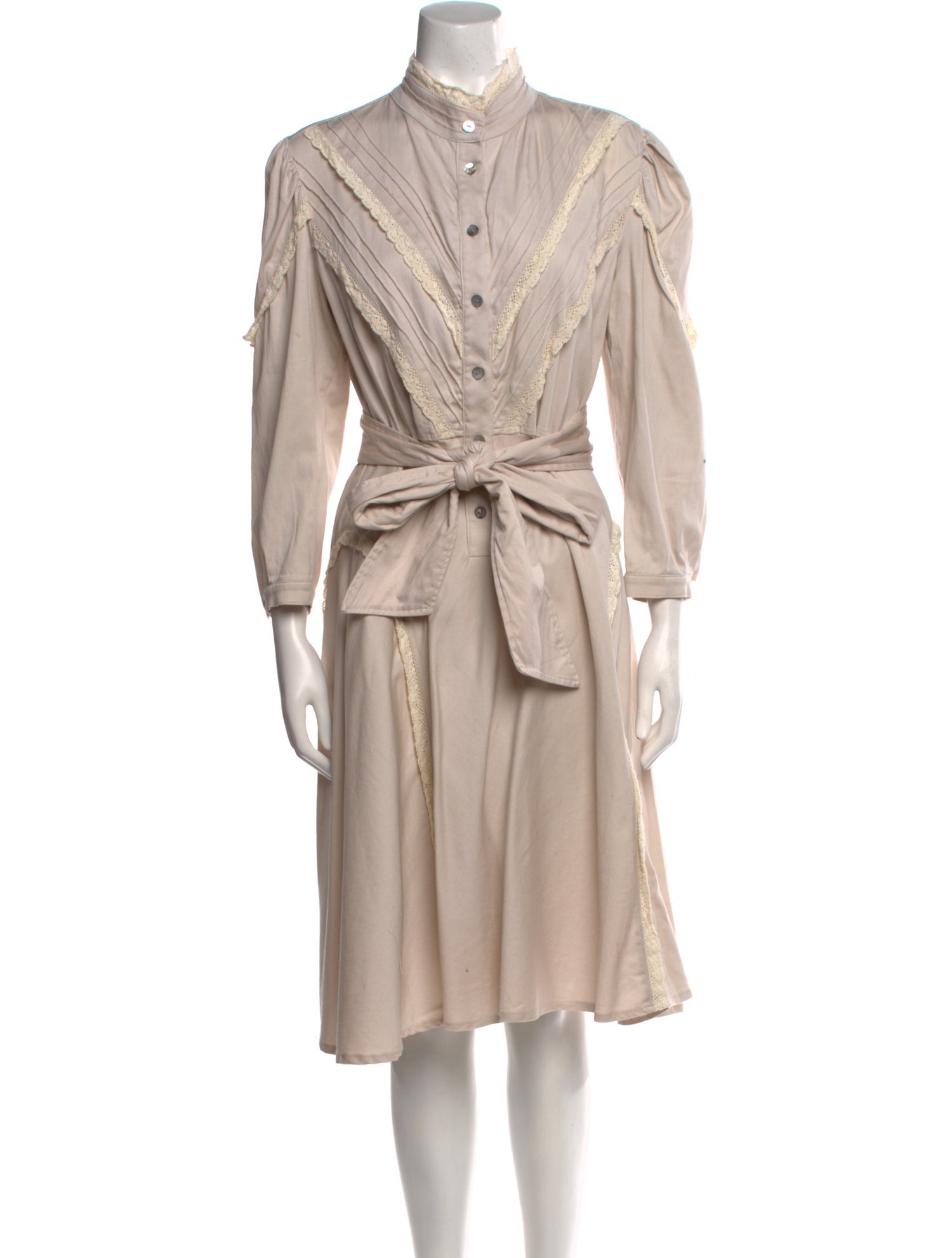 Àcheval Pampa Mock Neck Midi Length Dress