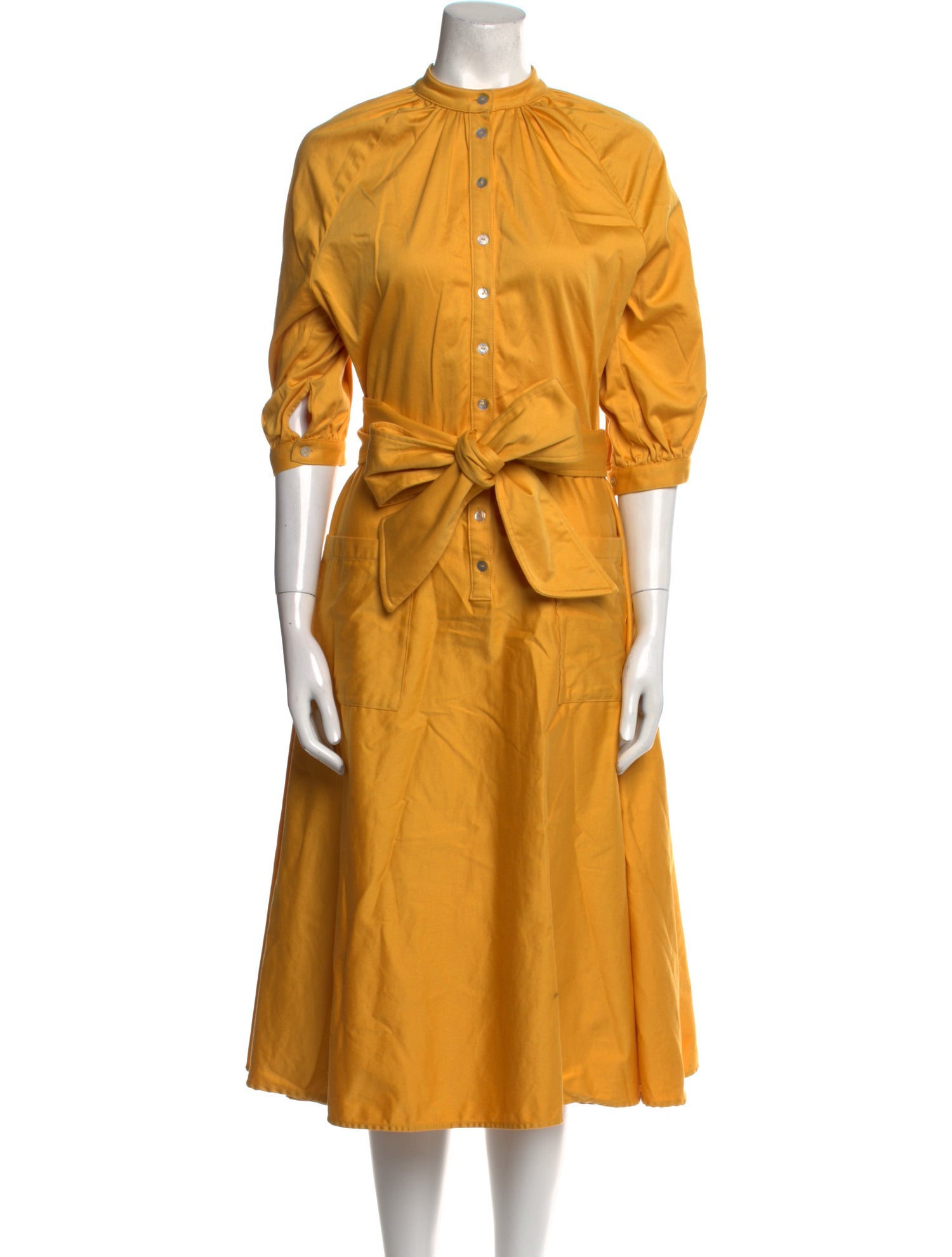 Àcheval Pampa Mock Neck Midi Length Dress