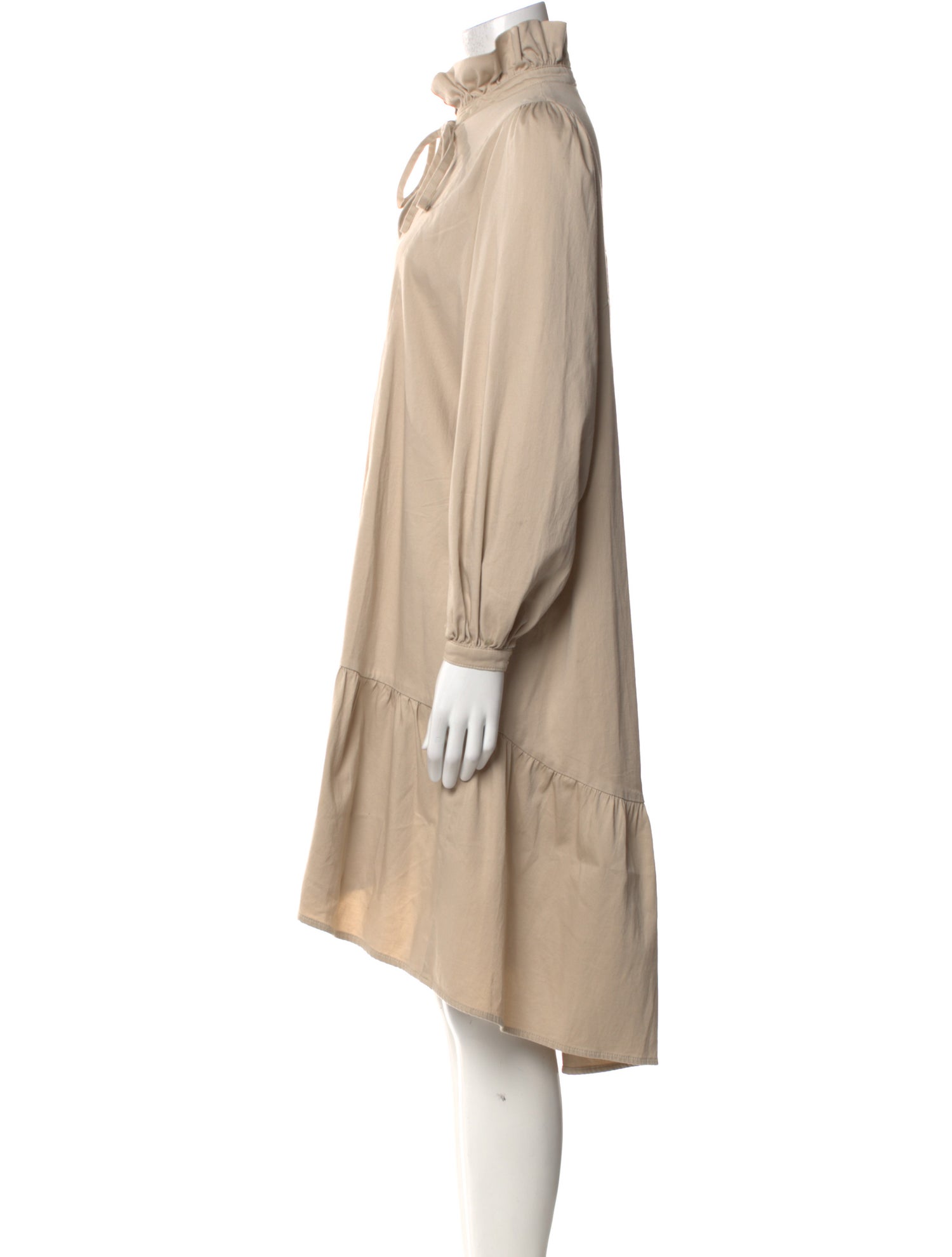 Àcheval Pampa Tie Neck Knee-Length Dress