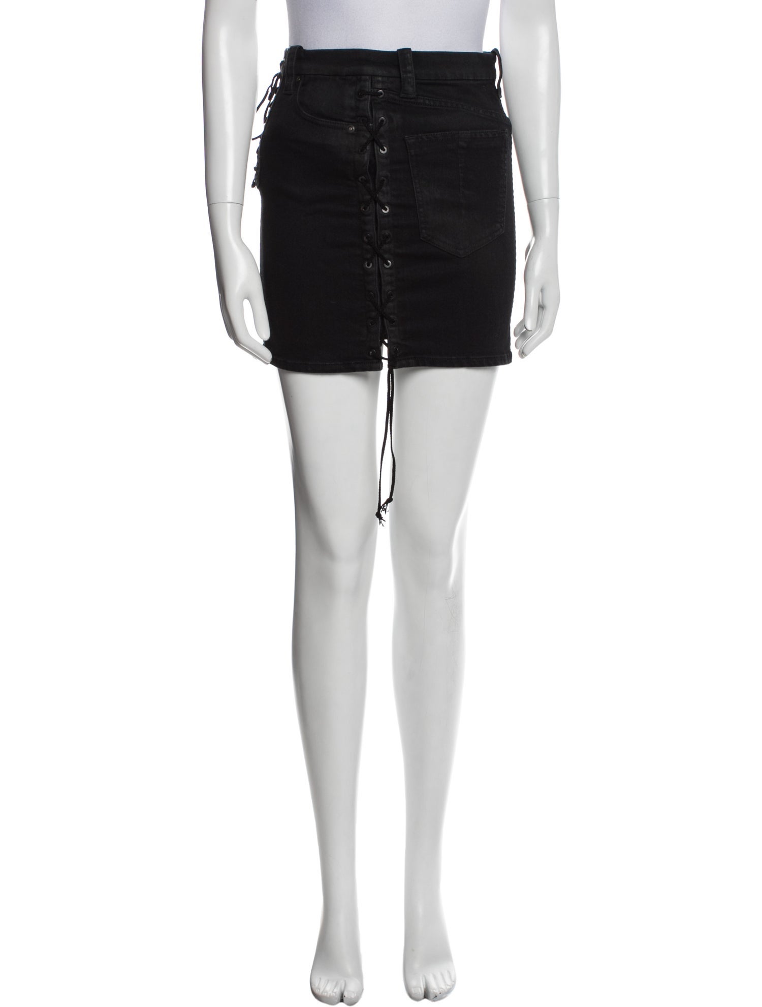 Ben Taverniti Unravel Project Mini Skirt