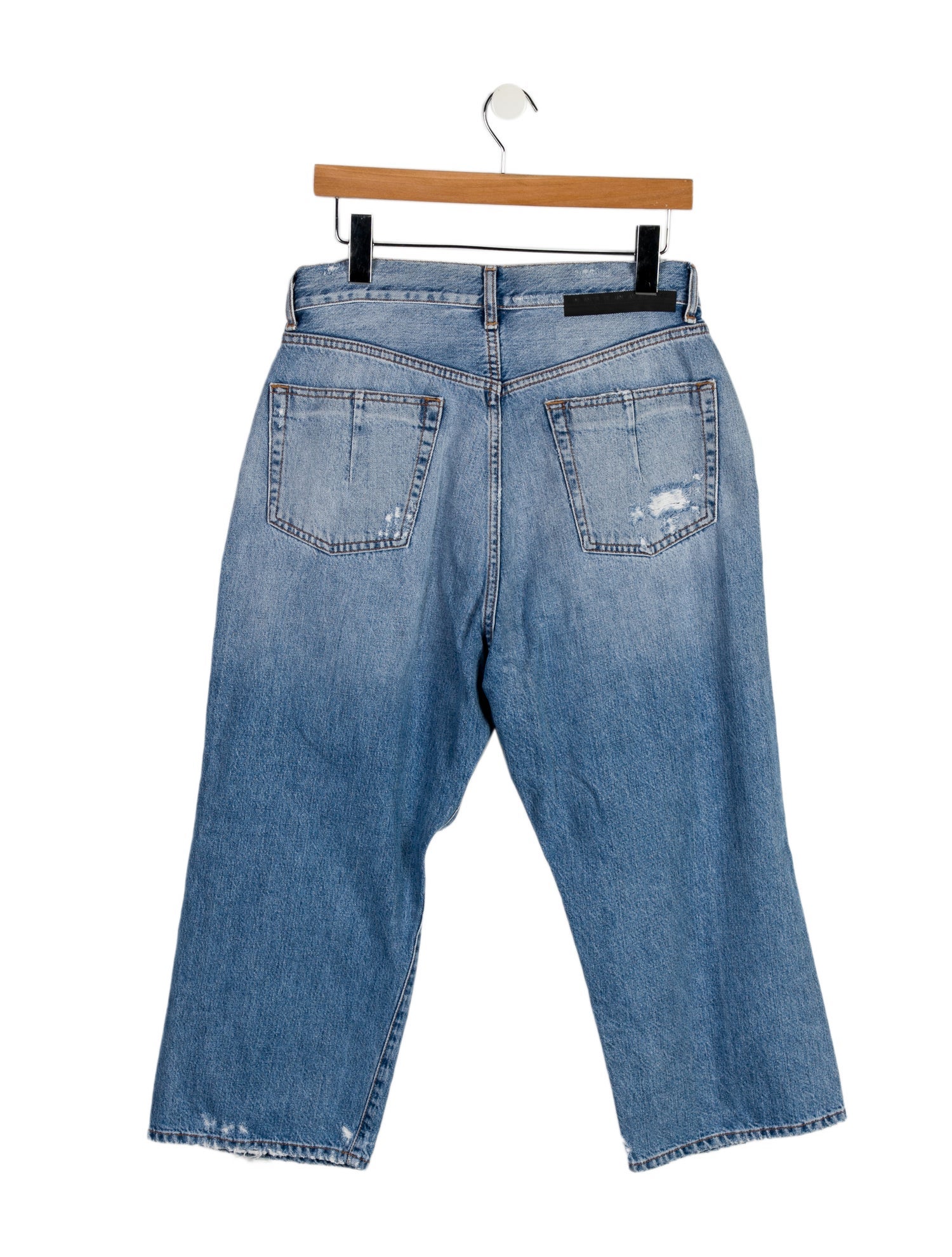 Ben Taverniti Unravel Project Mid-Rise Wide Leg Jeans w/ Tags