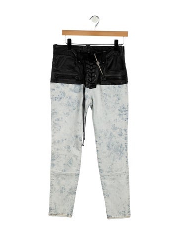 Ben Taverniti Unravel Project Jeans Mid-Rise Skinny Leg M