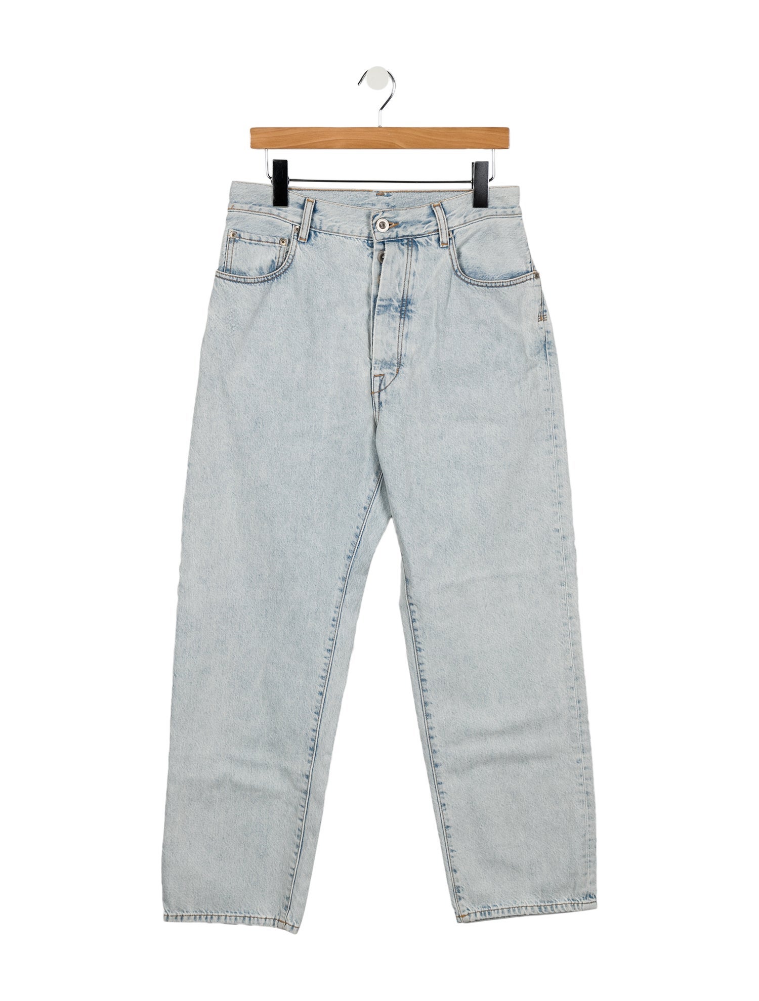 Ben Taverniti Unravel Project High-Rise Straight Leg Jeans