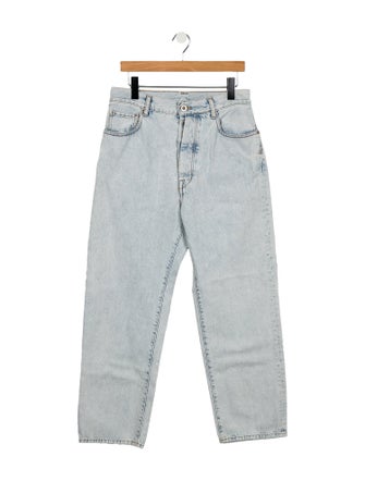 Ben Taverniti Unravel Project High-Rise Straight Leg Jeans