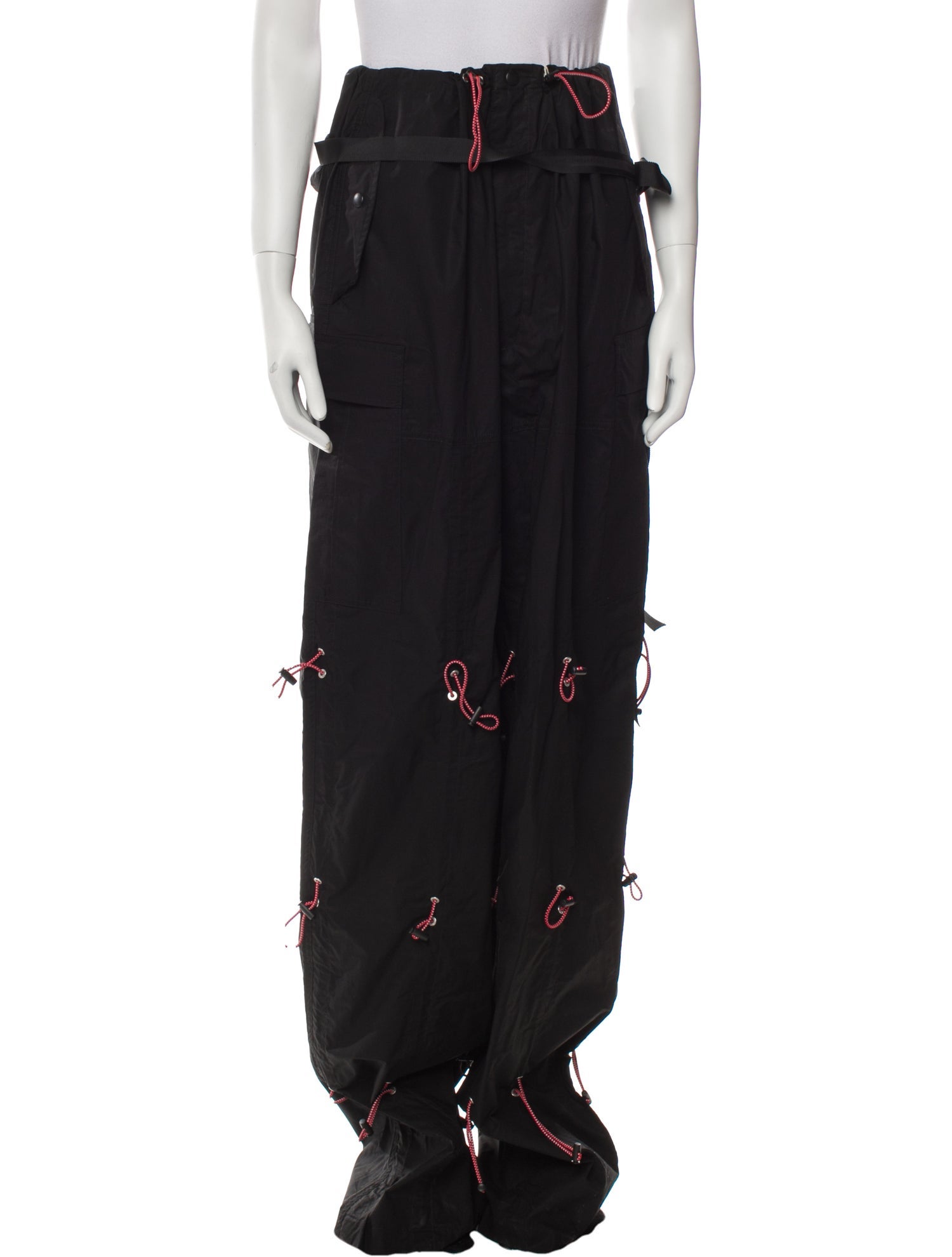 Ben Taverniti Unravel Project Printed Wide Leg Pants w/ Tags