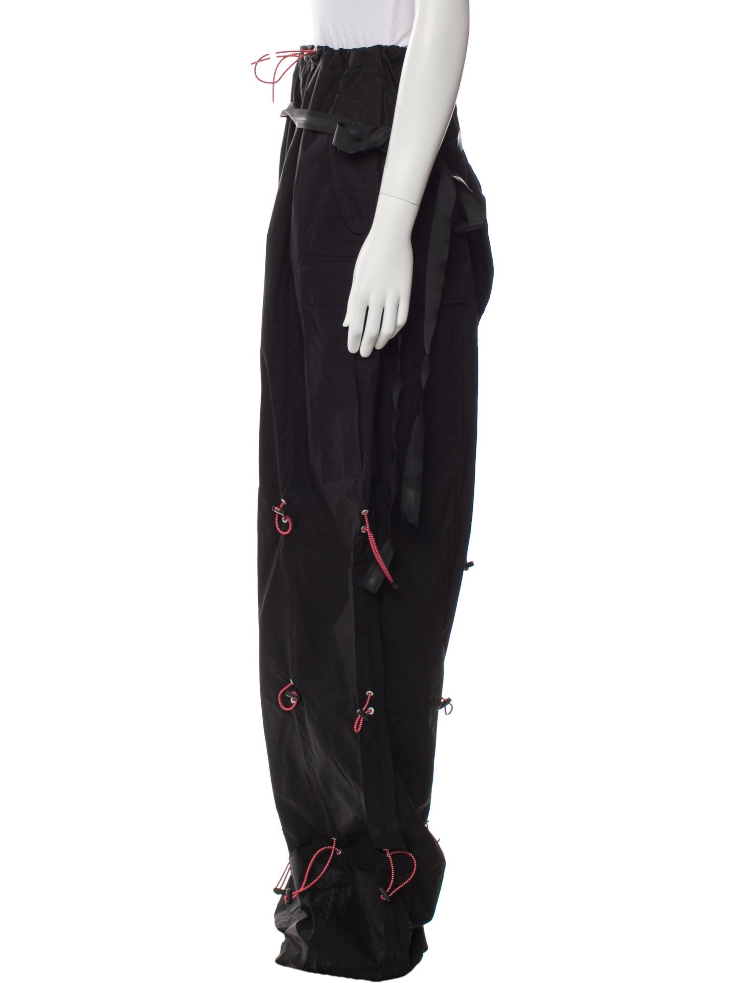 Ben Taverniti Unravel Project Printed Wide Leg Pants w/ Tags