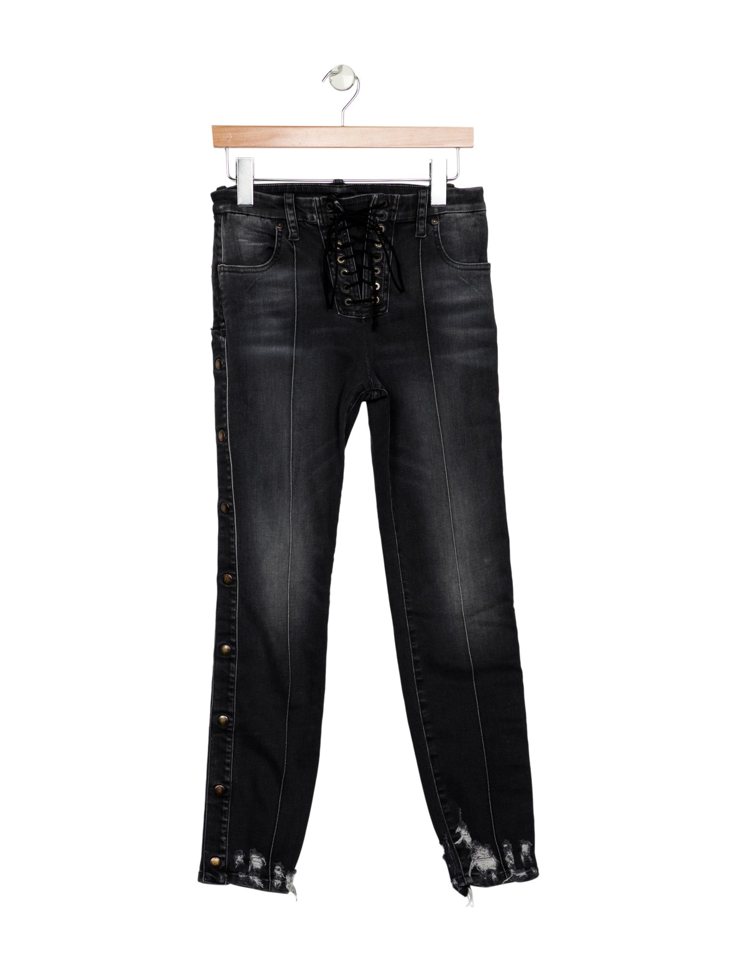Ben Taverniti Unravel Project High-Rise Skinny Leg Jeans