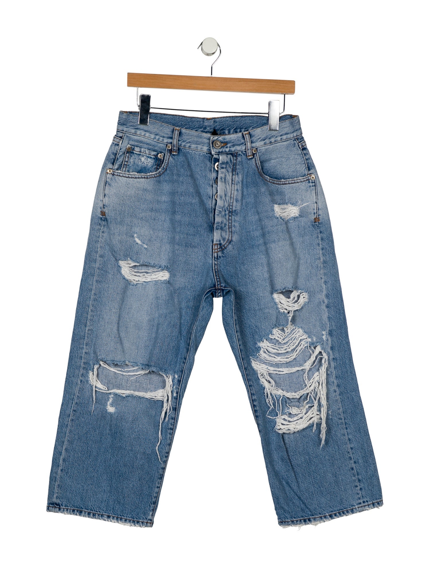 Ben Taverniti Unravel Project High-Rise Wide Leg Jeans