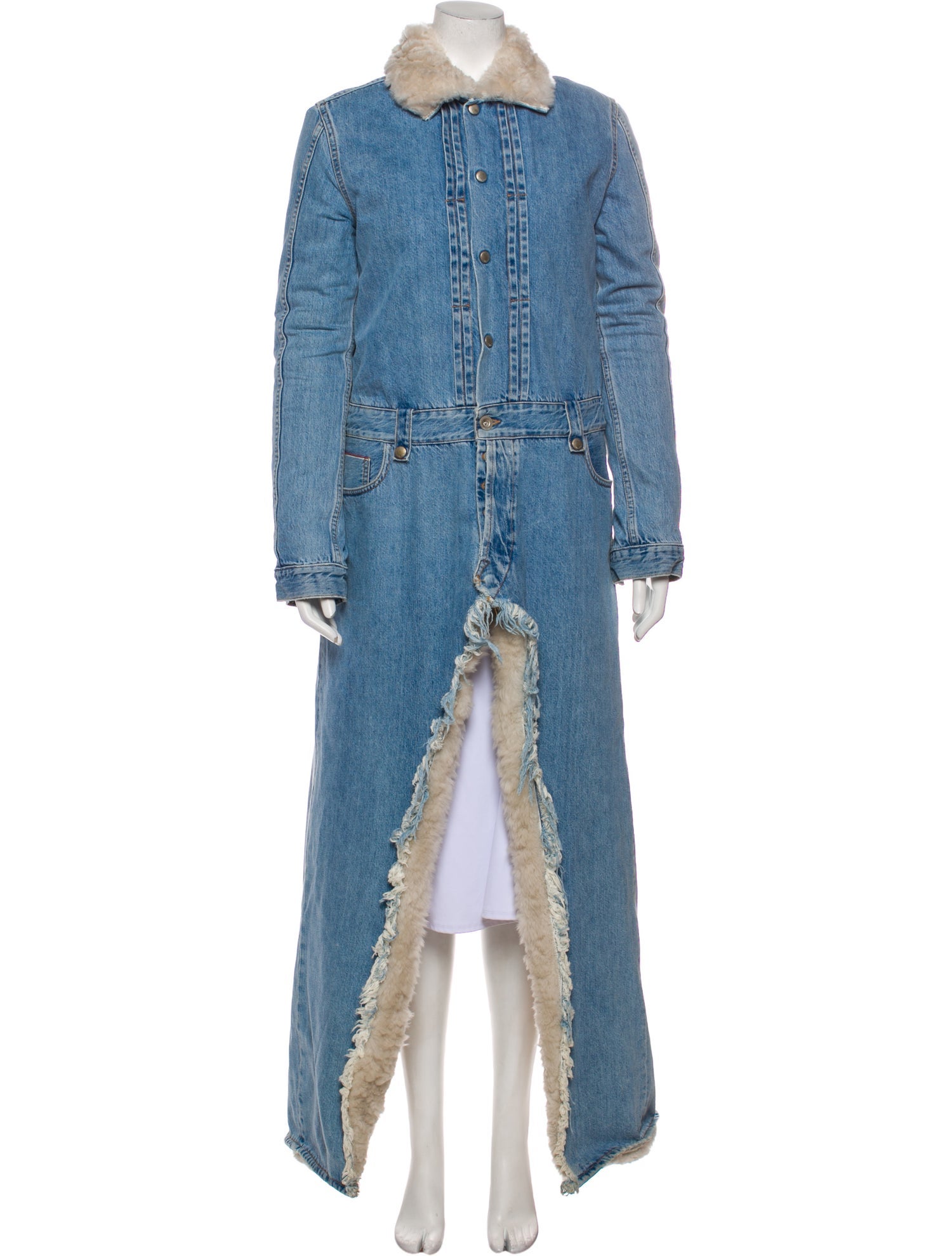 Ben Taverniti Unravel Project Fur Coat