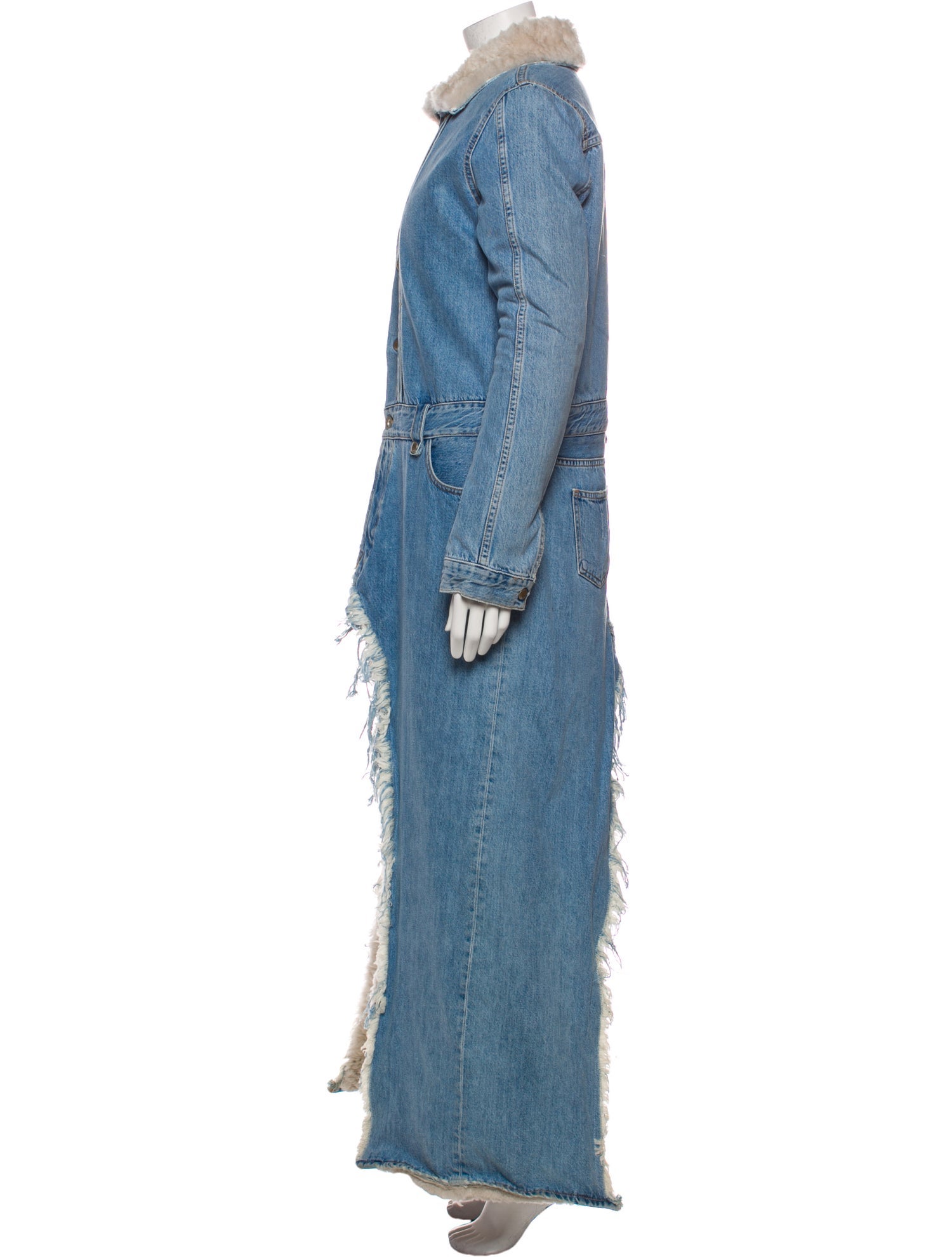 Ben Taverniti Unravel Project Fur Coat