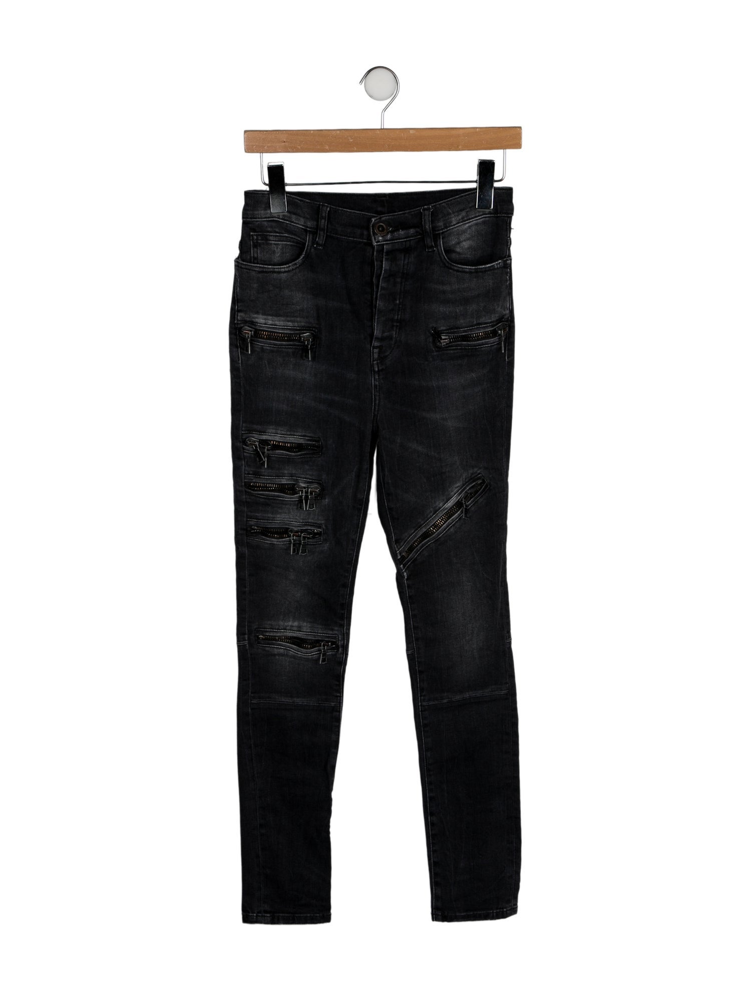 Ben Taverniti Unravel Project High-Rise Skinny Leg Jeans
