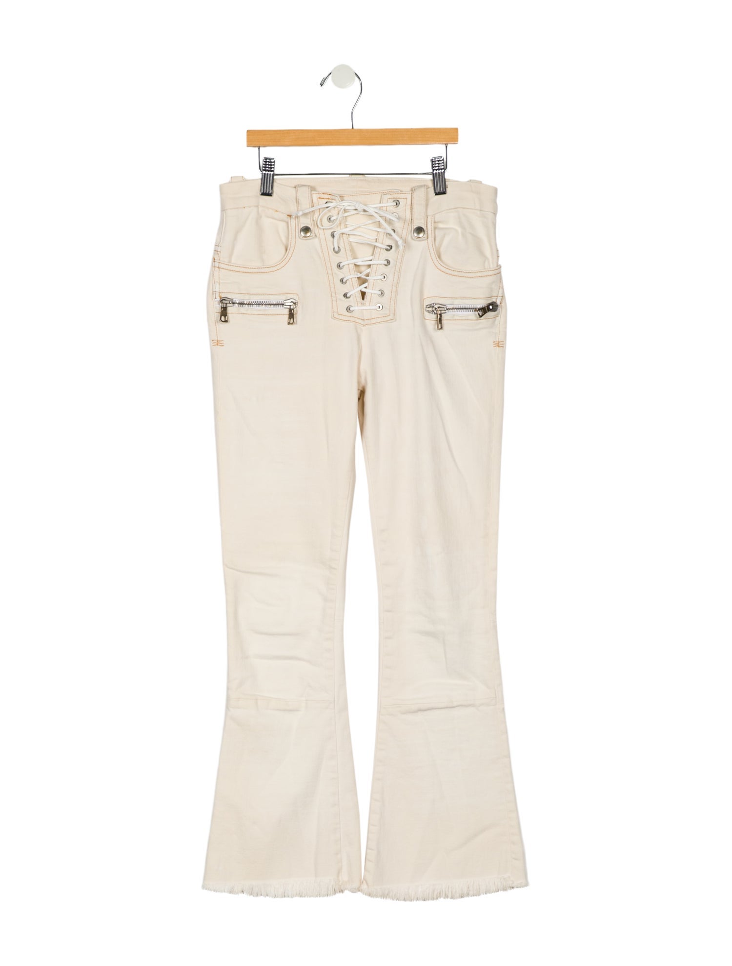 Ben Taverniti Unravel Project Mid-Rise Wide Leg Jeans