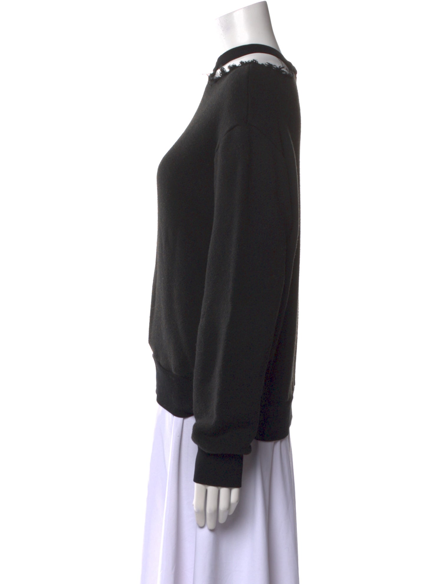 Ben Taverniti Unravel Project Crew Neck Long Sleeve Sweatshirt