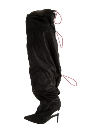 Ben Taverniti Unravel Project Nylon Slouch Boots