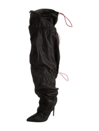 Ben Taverniti Unravel Project Nylon Slouch Boots