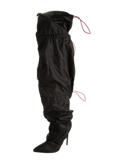 Ben Taverniti Unravel Project Nylon Slouch Boots