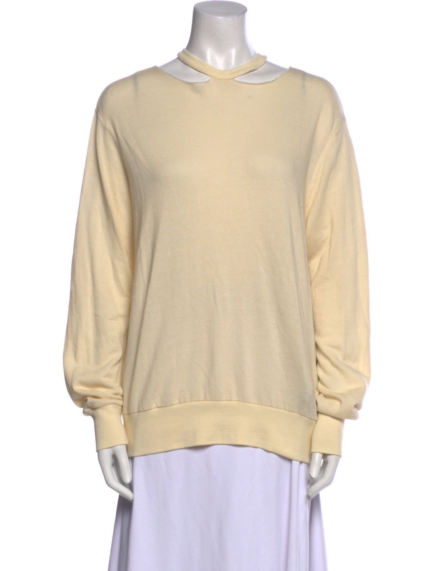 Ben Taverniti Unravel Project Crew Neck Long Sleeve Sweatshirt