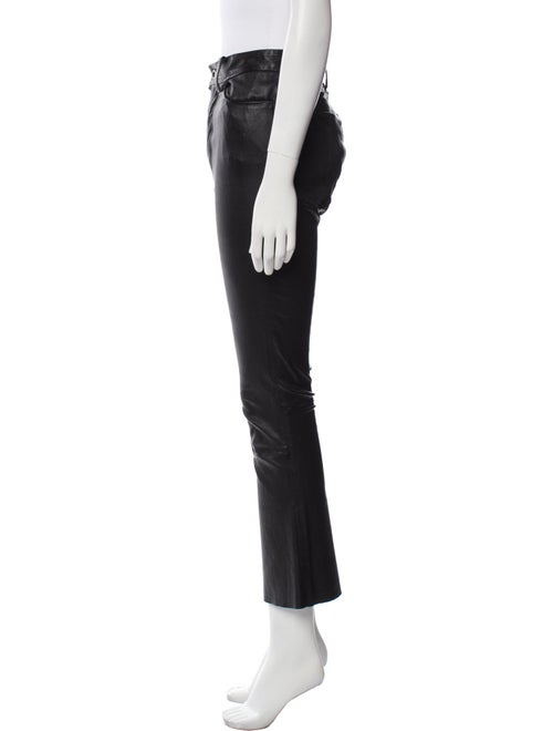 Ben Taverniti Unravel Project Leather Straight Leg Pants