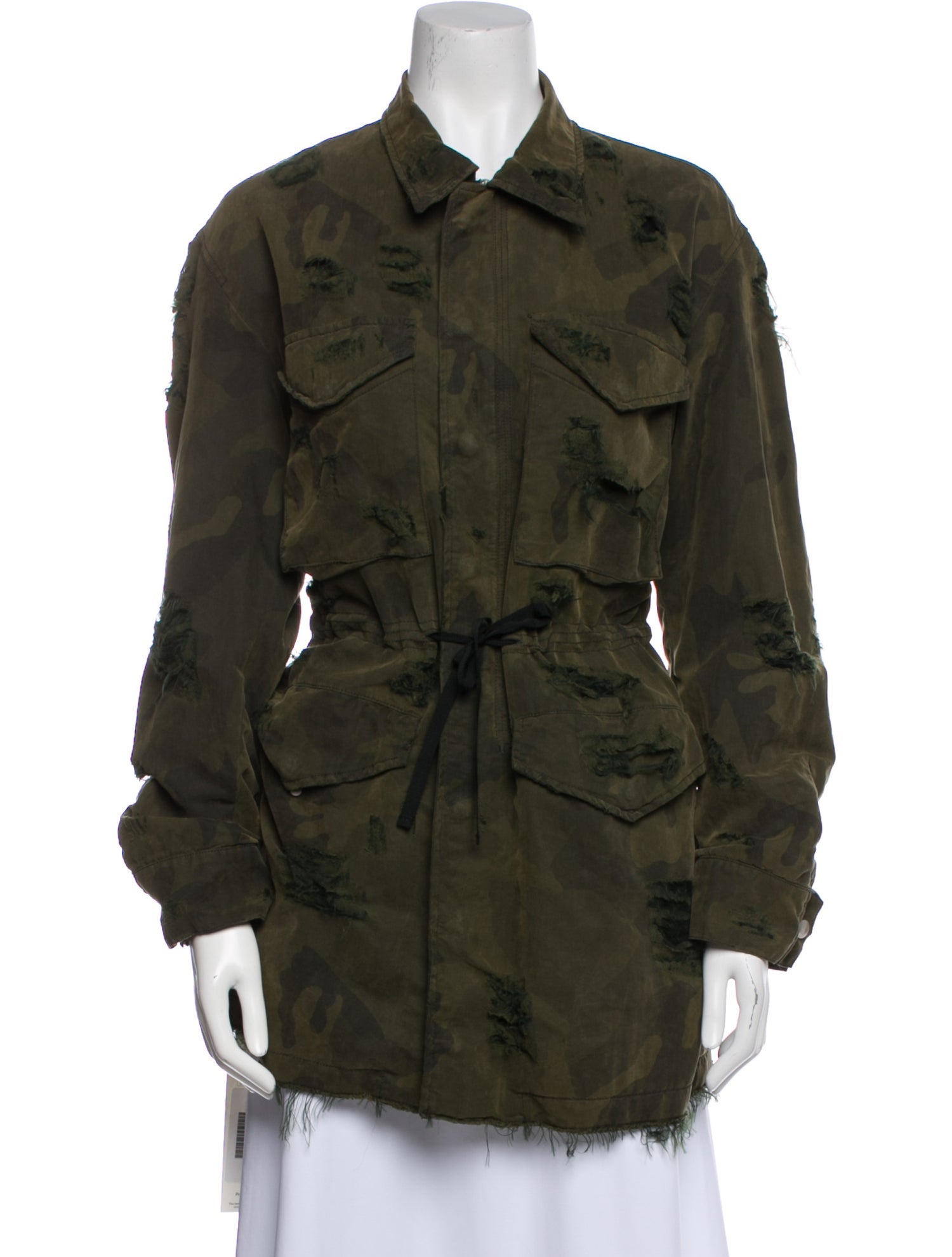 Ben Taverniti Unravel Project Printed Utility Jacket