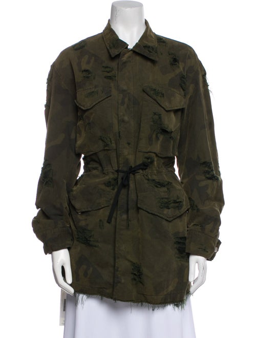 Ben Taverniti Unravel Project Printed Utility Jacket