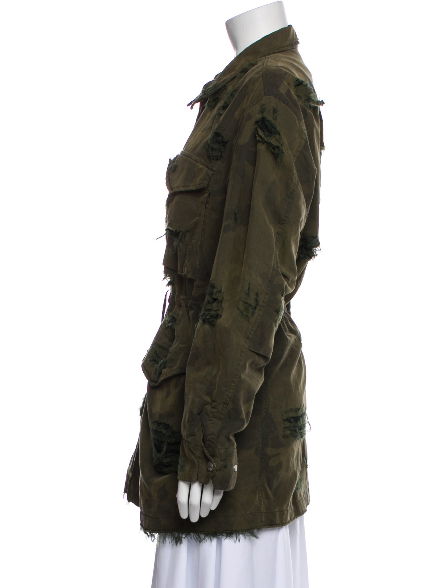 Ben Taverniti Unravel Project Printed Utility Jacket