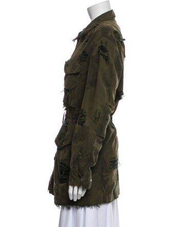 Ben Taverniti Unravel Project Printed Utility Jacket