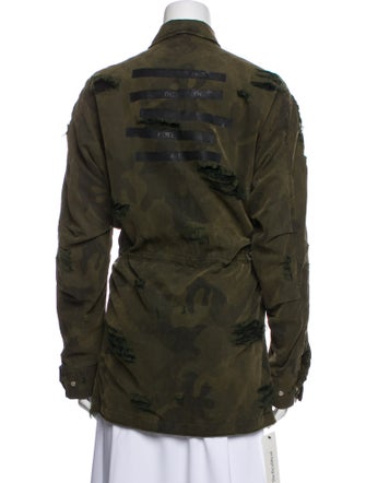 Ben Taverniti Unravel Project Printed Utility Jacket