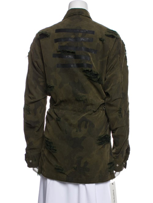 Ben Taverniti Unravel Project Printed Utility Jacket