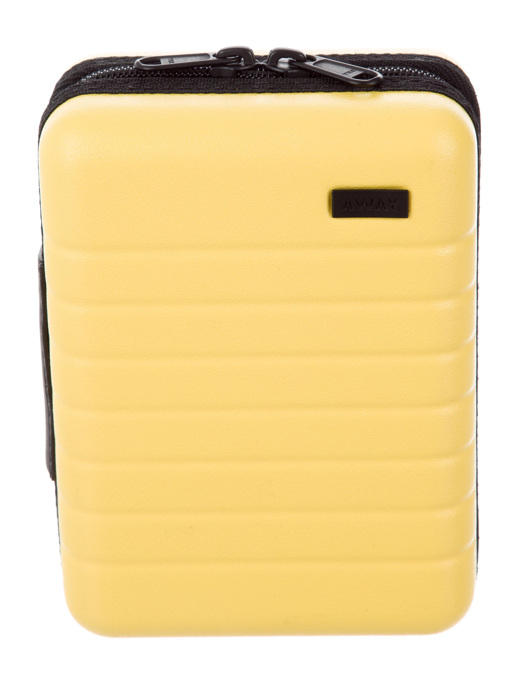 Away Logo Mini Suitcase Yellow Toiletry Bags, Bags WAWAA20001 The