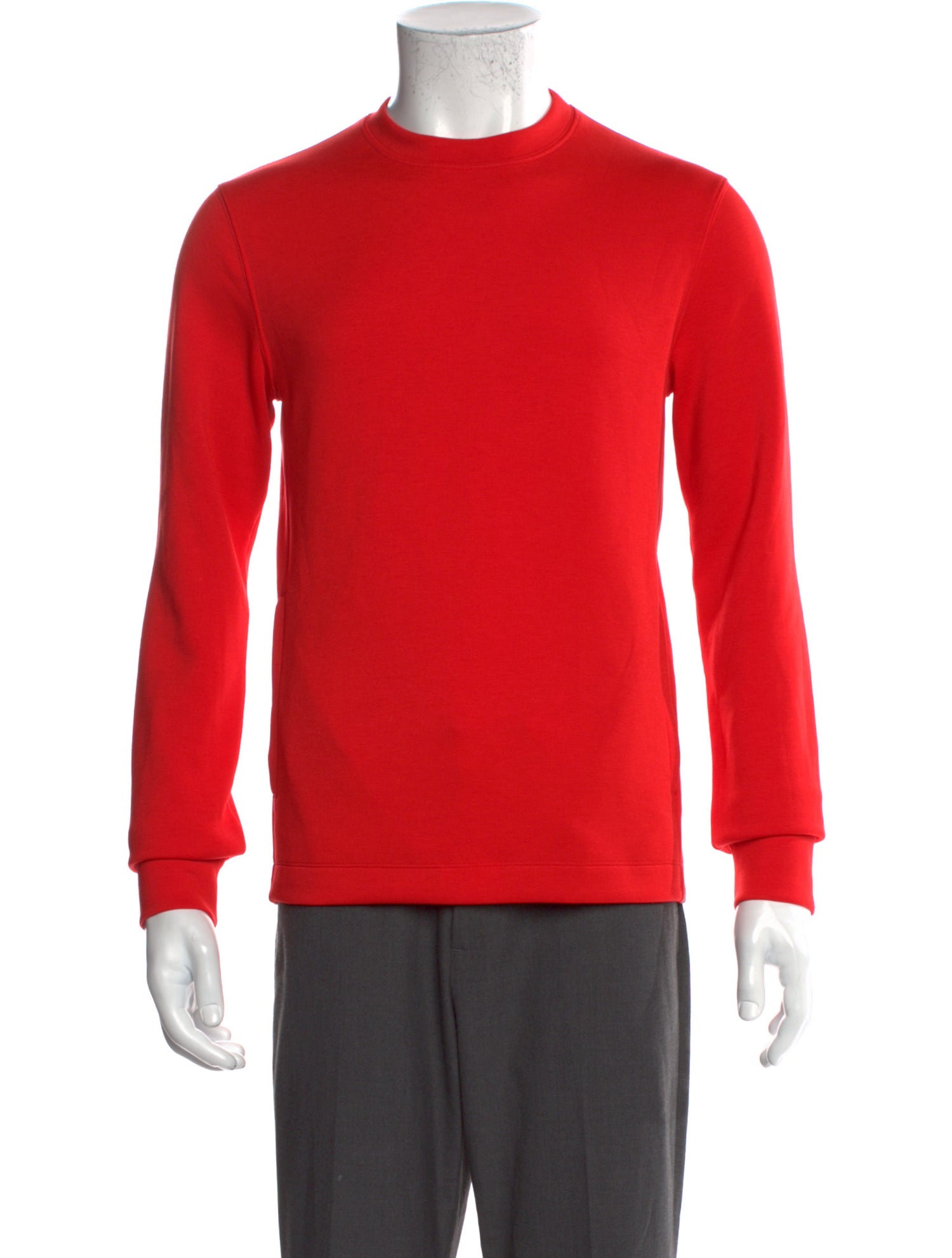 Calvin Klein 205W39NYC Stripe-Accented Wool Sweater