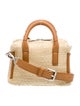 Away Straw Top Handle Bag