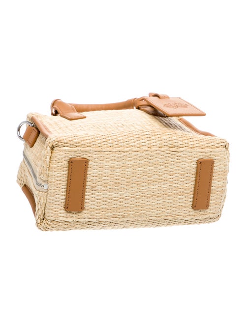 Away Straw Top Handle Bag