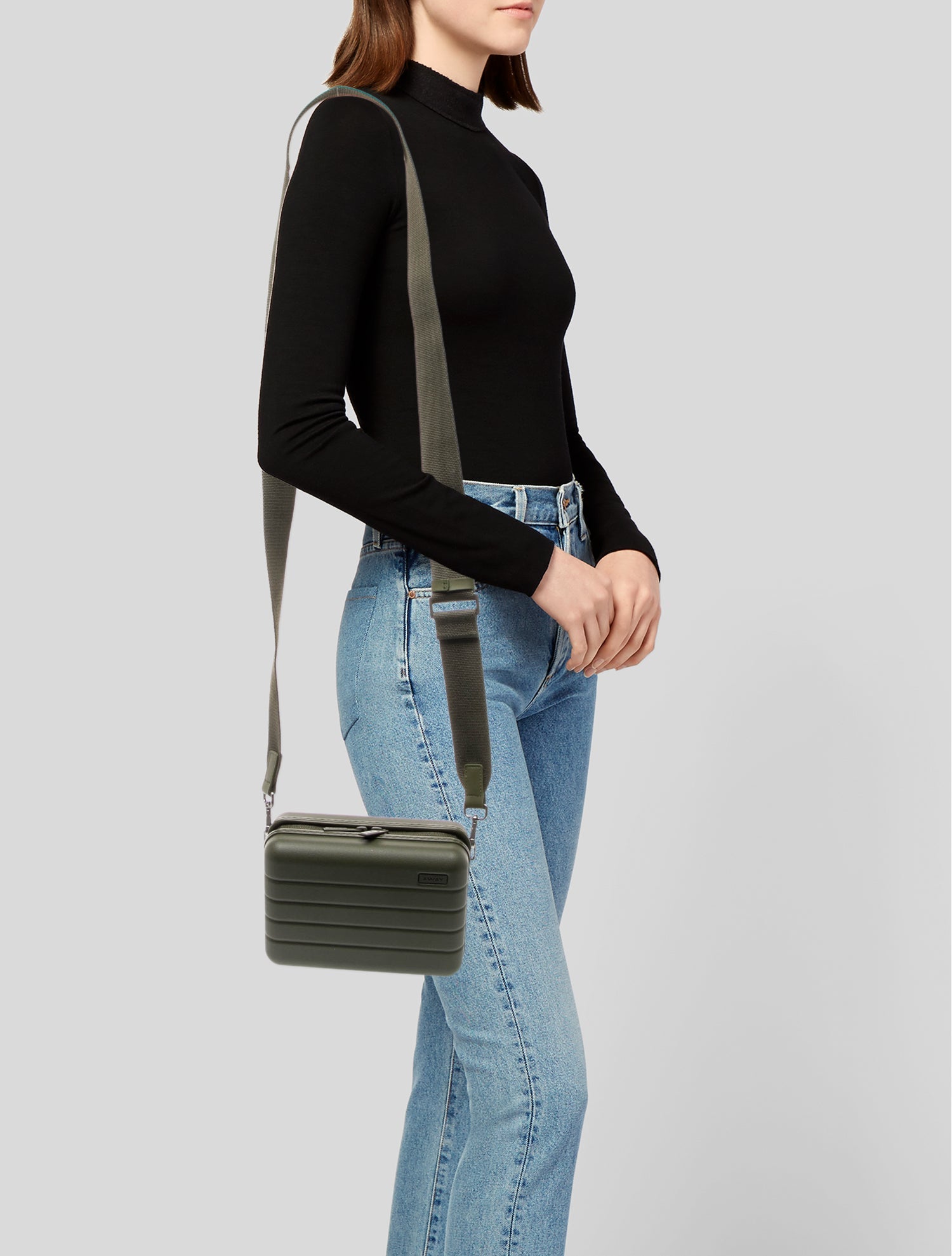 Away Leather Messenger Bag