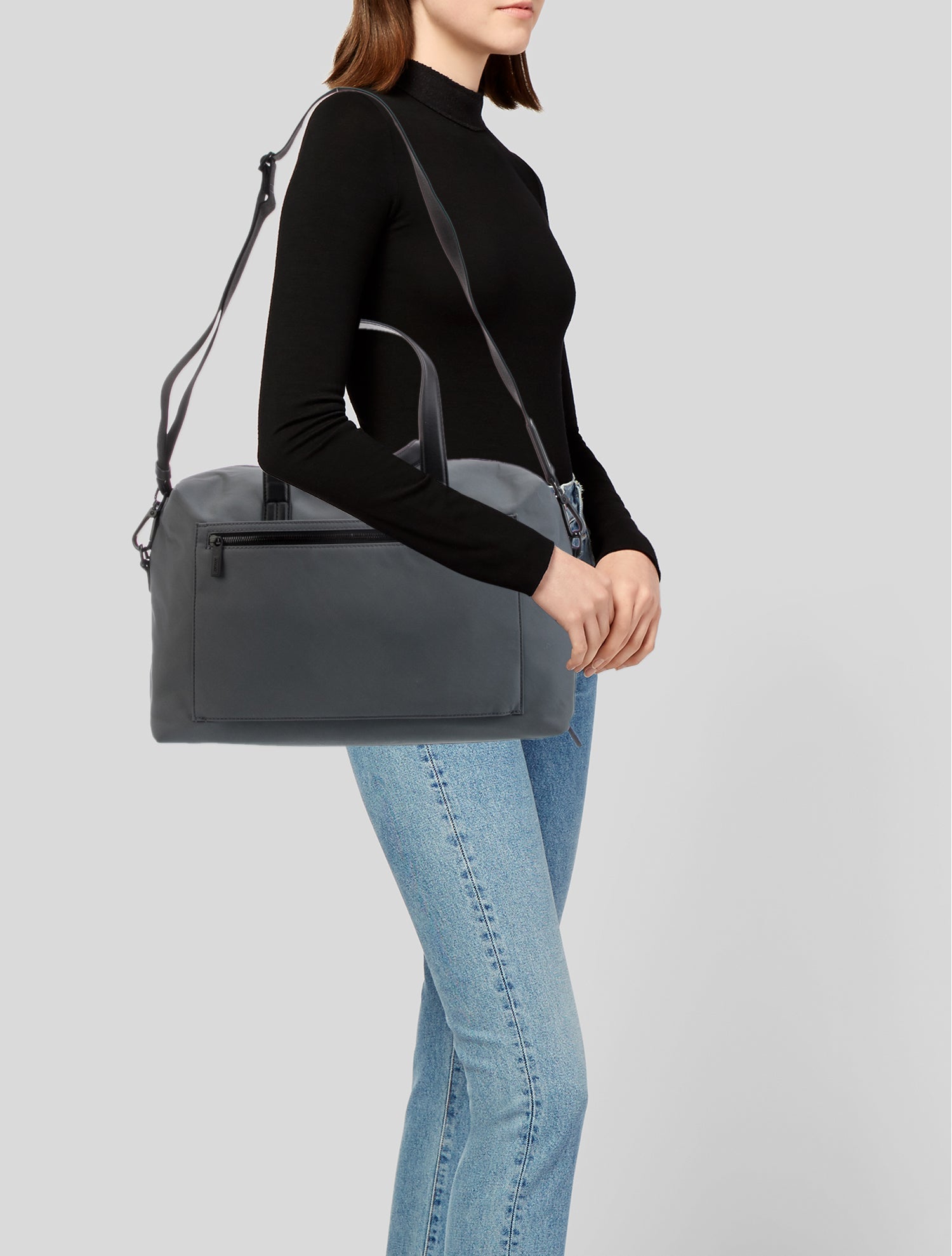 Away Nylon Top Handle Bag