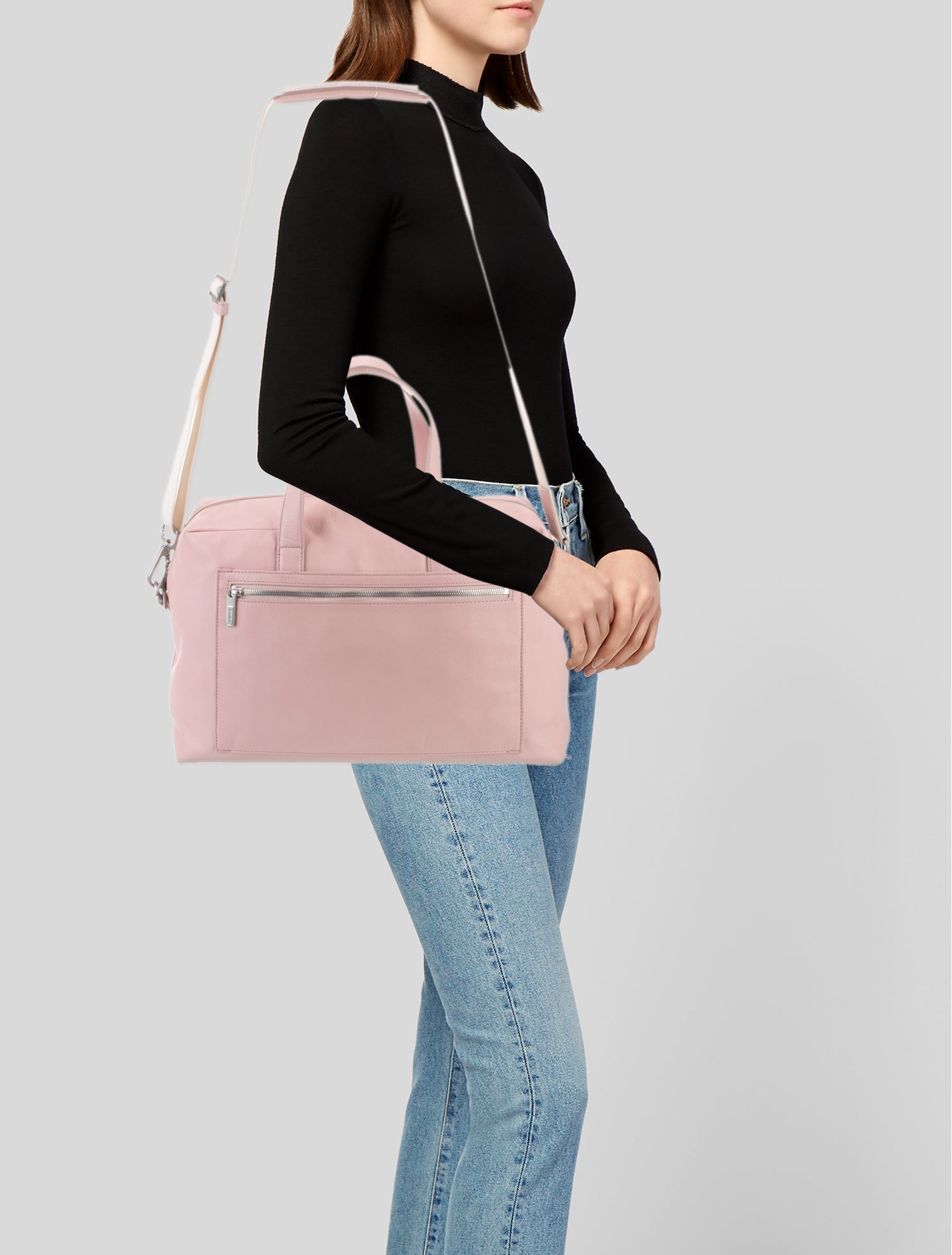 Away Leather Messenger Bag