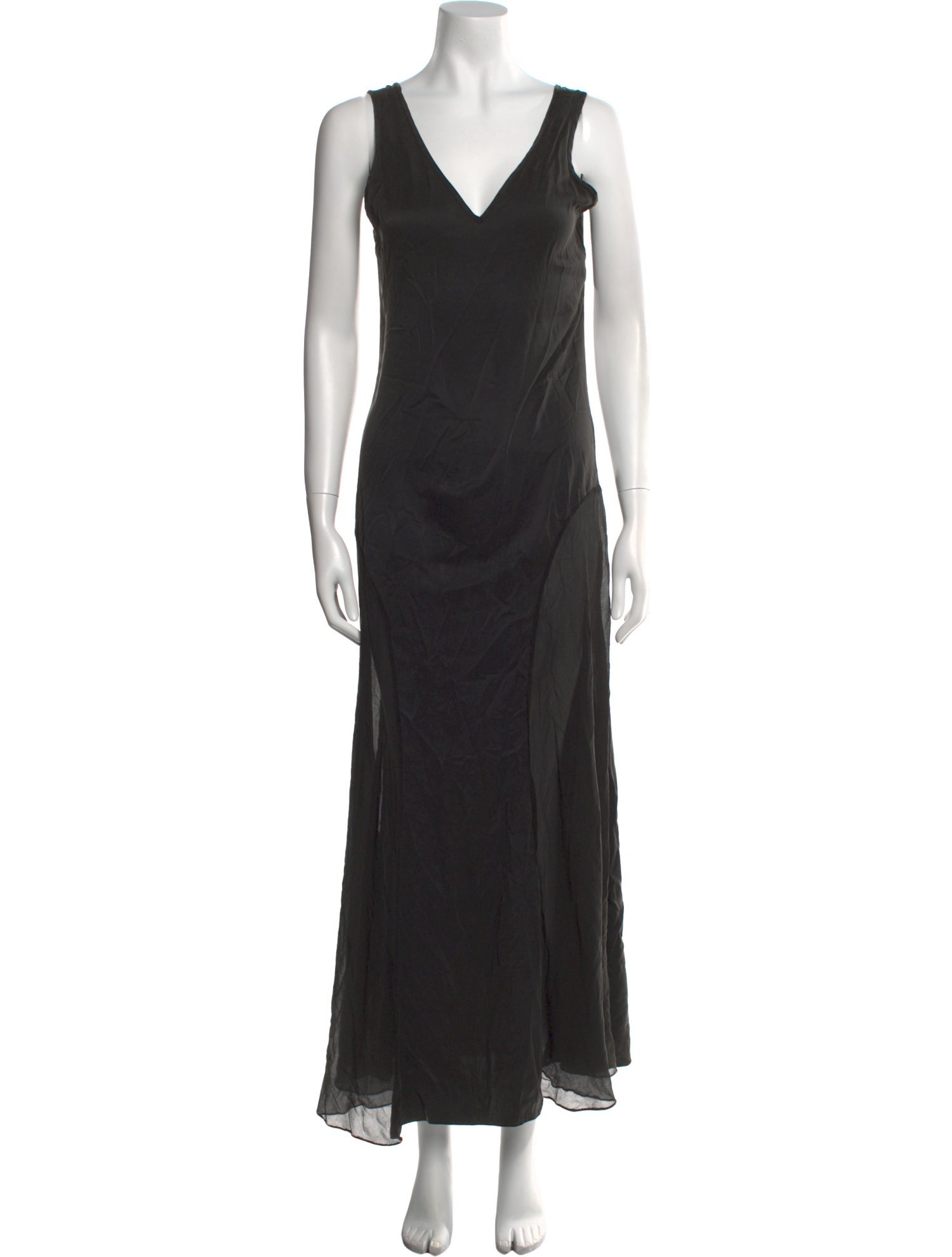 Awaveawake Silk Long Dress