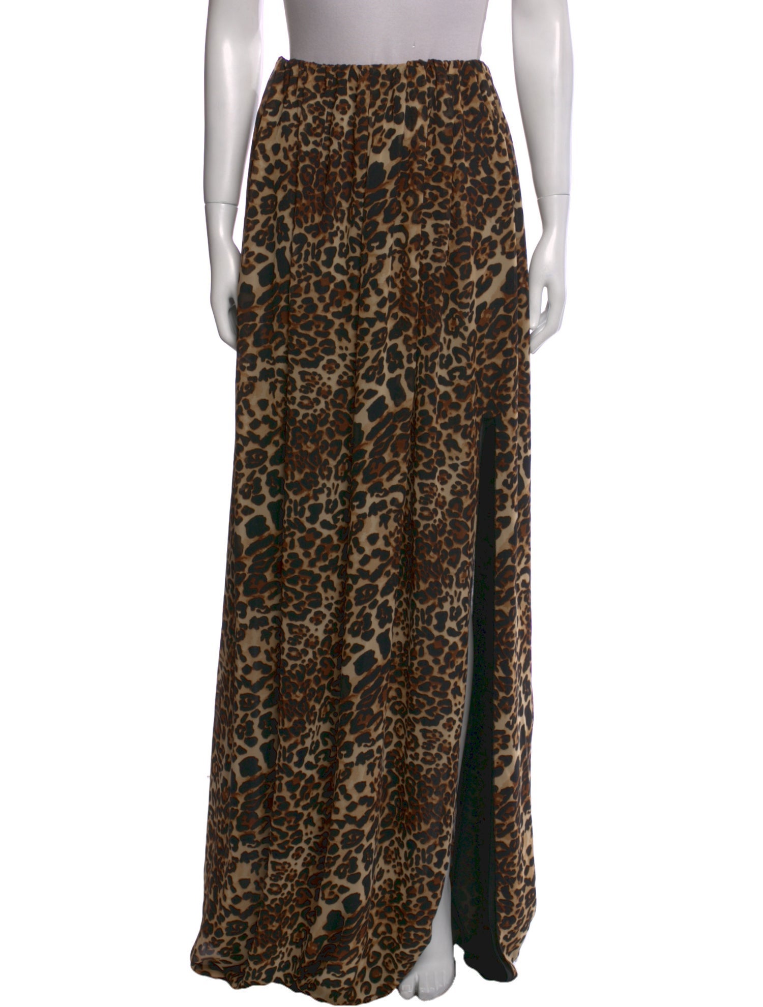 Awaveawake Animal Print Long Skirt w/ Tags
