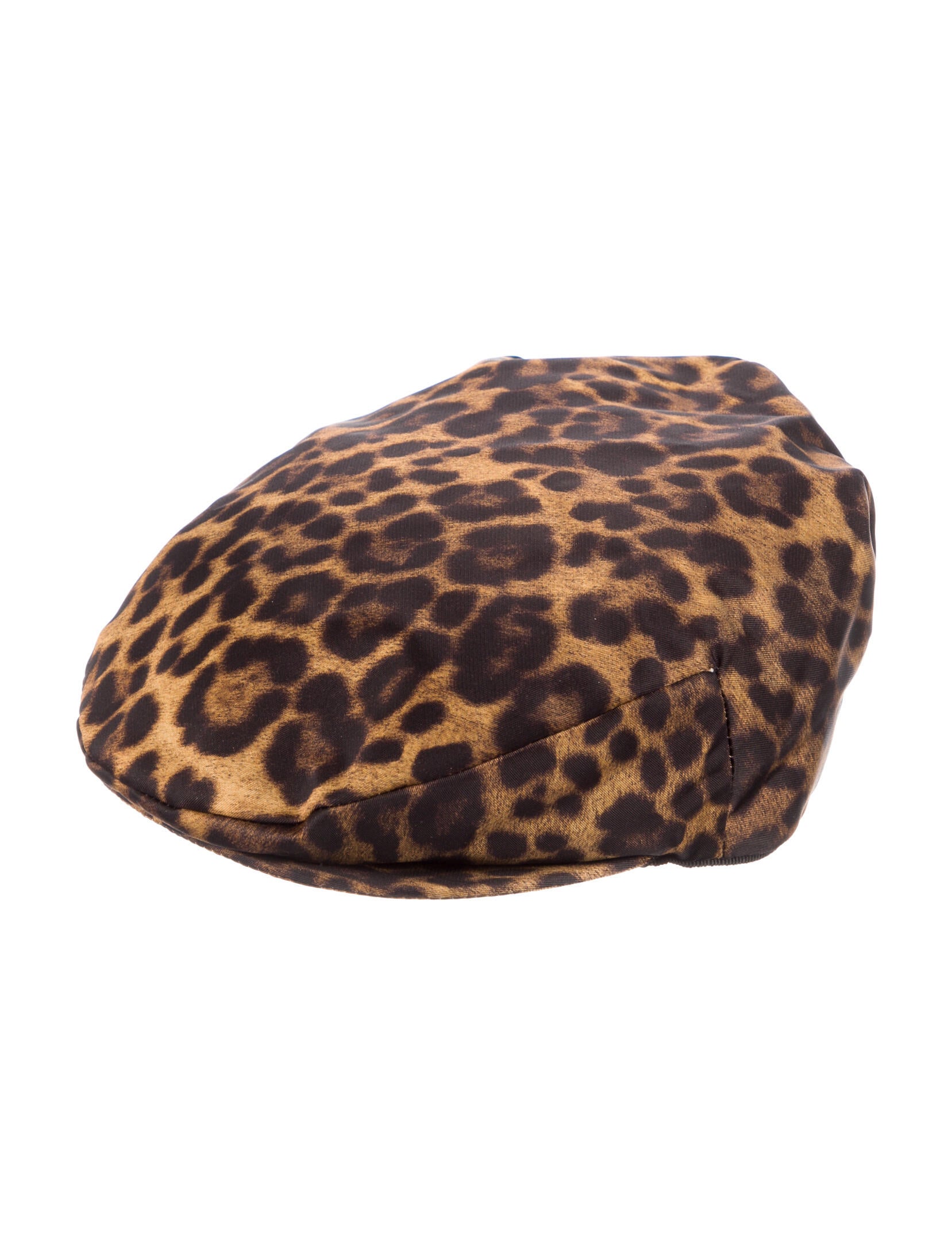 Alexander Wang x Kangol Leopard Print Beret - Brown Hats