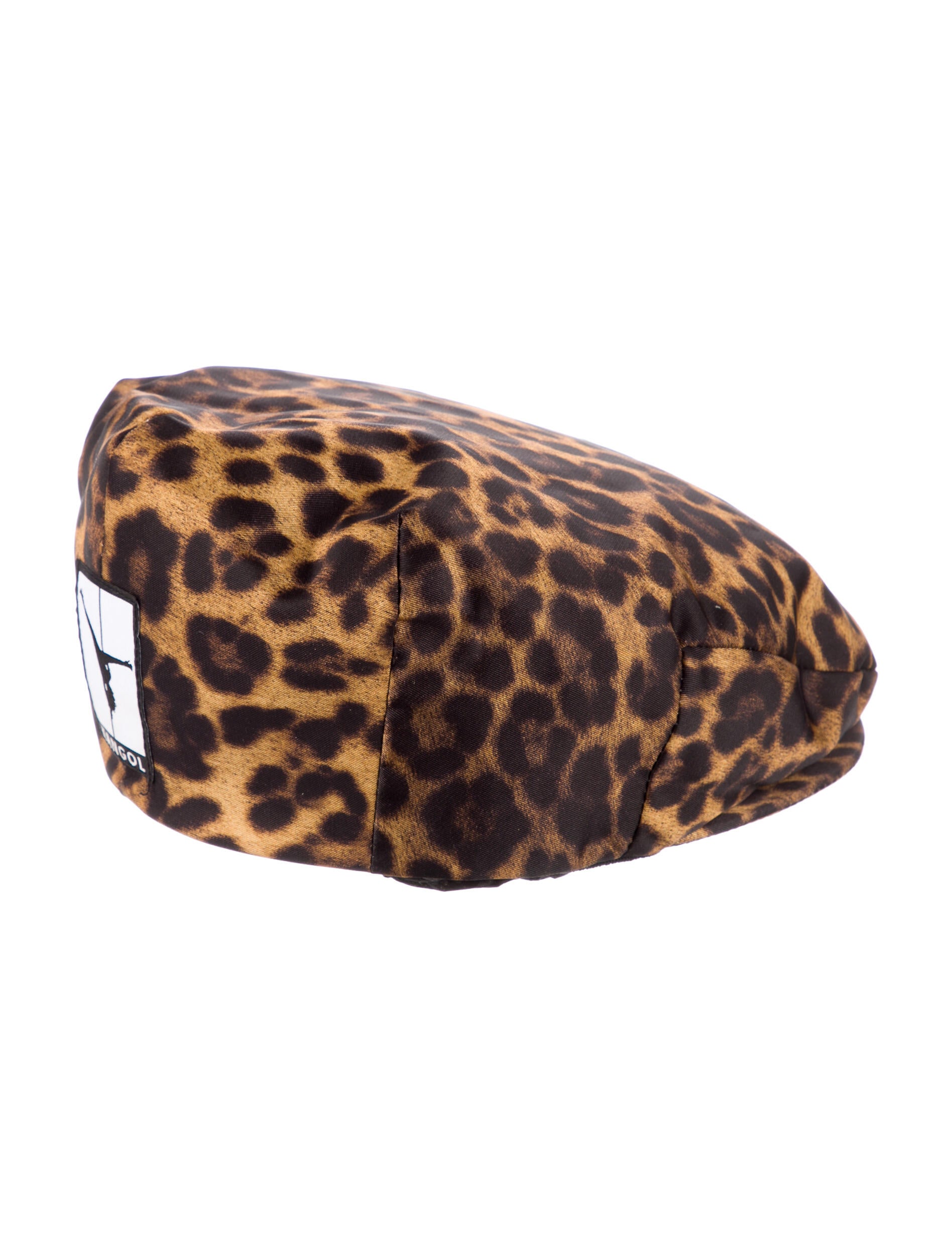 Alexander Wang x Kangol Leopard Print Beret - Brown Hats