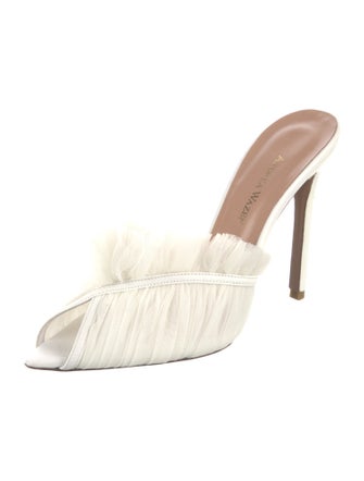 Andrea Wazen Leather Slides