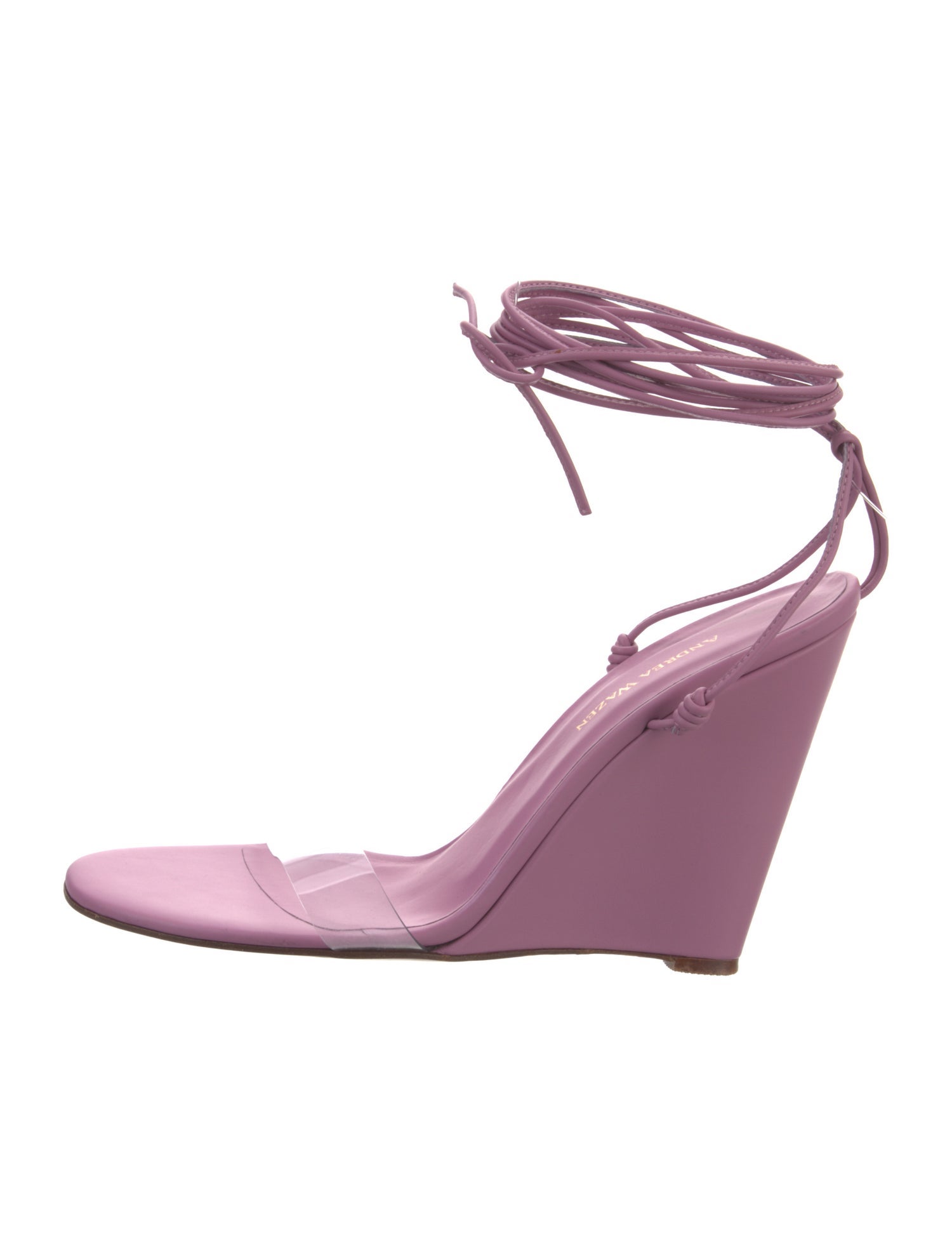 Andrea Wazen Leather Sandals