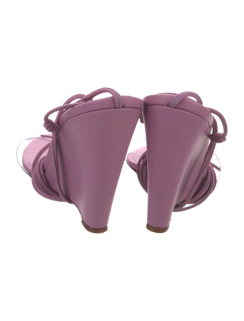 Andrea Wazen Leather Sandals