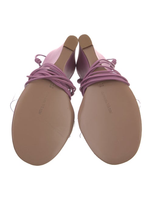 Andrea Wazen Leather Sandals