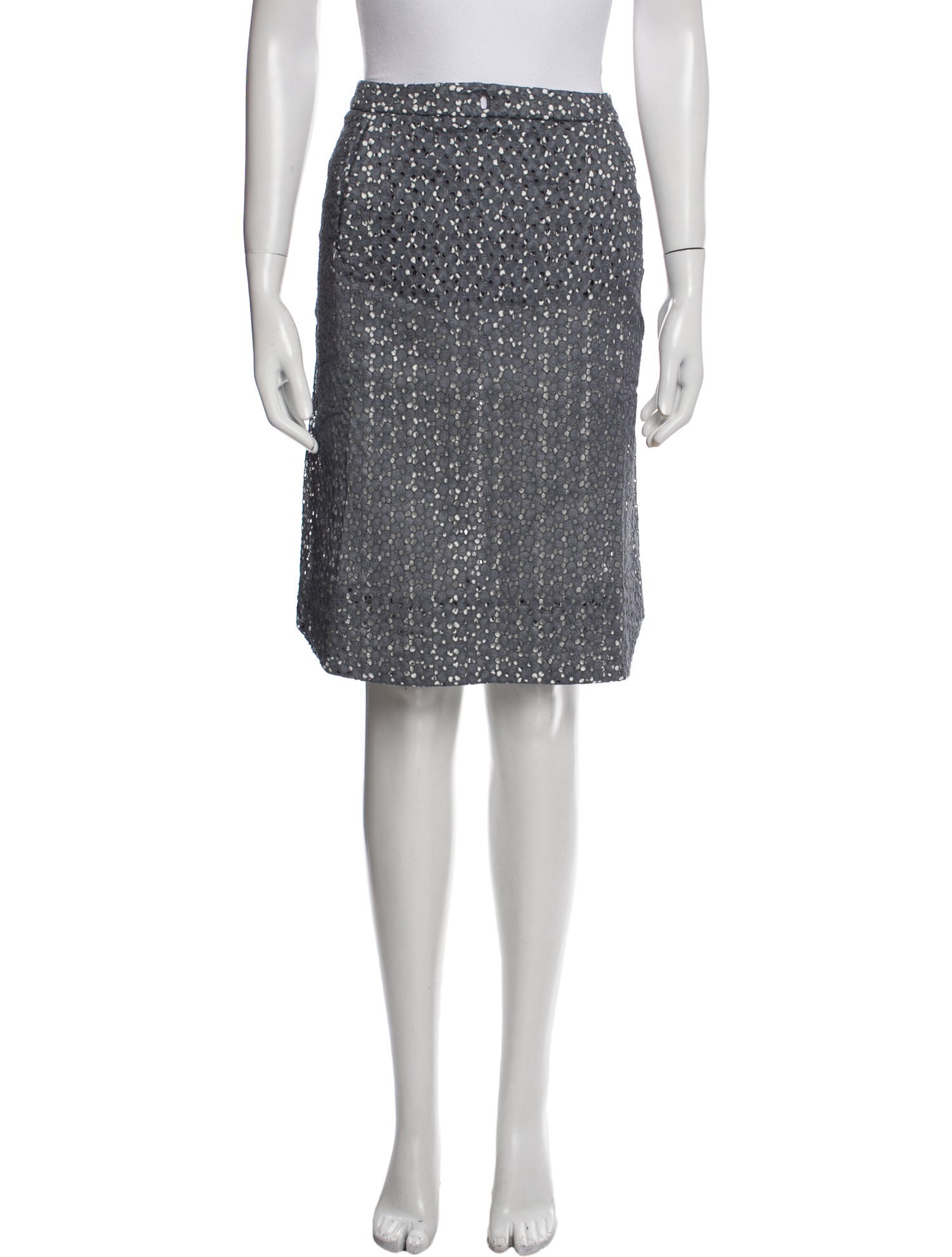 Andre Walker Patterned Knee-Length Skirt