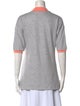 Andre Walker Colorblock Pattern V-Neck Polo